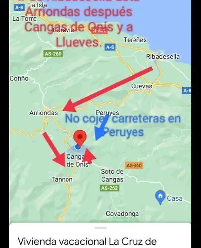 Casa La Cruz A 2km De Cangas De Сasa de vacaciones